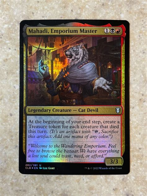 Buy Mtg Mahadi Emporium Master Commander Legends Battle For Baldurs