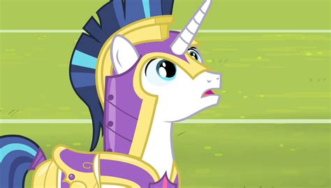 Image Shining Armor In Shock S4e24png My Little Pony Friendship Is