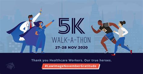 Law Image November Gratitude 5k Walkathon To Honour Healthcare Workers