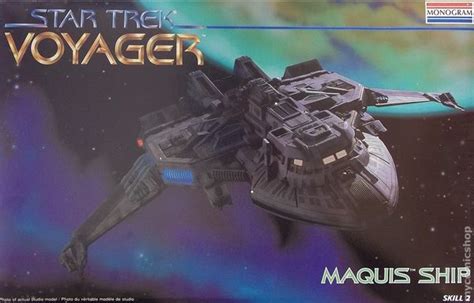 Star Trek Voyager Maquis Ship Model Kit 1995 Revell