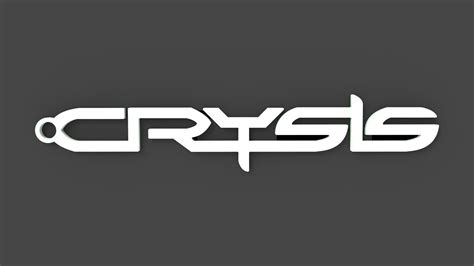 Crysis Logo Badge 3d Asset Cgtrader