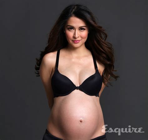 A Preggo Marian Rivera Strips Down For An Esquire Cover