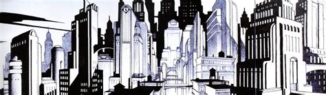 Gotham City By Richie Chavez Bg Design Interior Design City Cartoon