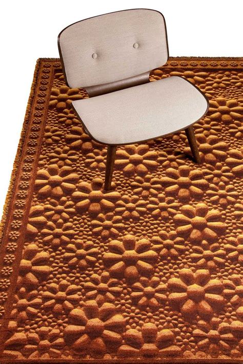 Blueberry Fields Carpet Moooi Carpet Wicker Chair