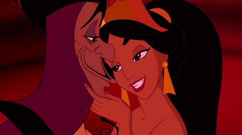 Jafar And Jasmine Aladdin Disney Villains Disney Facts Aladdin