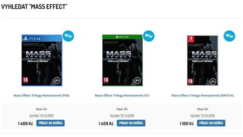 Another Retailer Has Listed The Mass Effect Trilogy For Switch Ps4 And