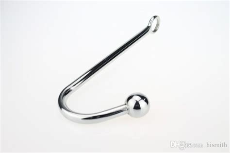 Stainless Steel 30250mm Anal Hook Metal Butt Plug With Ball Anal Plug