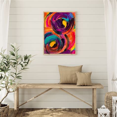 Living Room Prints Abstract Colorful Wall Art Abstract Etsy