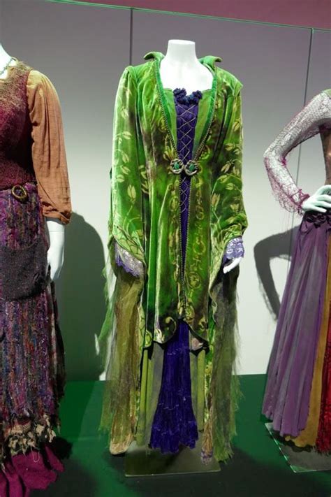 Screen Worn Hocus Pocus Film Costumes On Display In 2023 Winifred