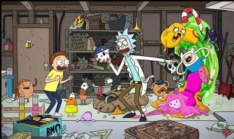 23 Incredible Rick And Morty Crossover Fan Art Creations