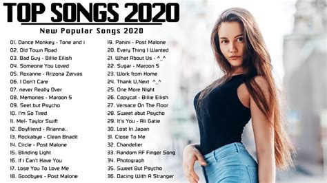 Top English Songs 2020 Top 40 Popular Songs Playlist 2020 Best