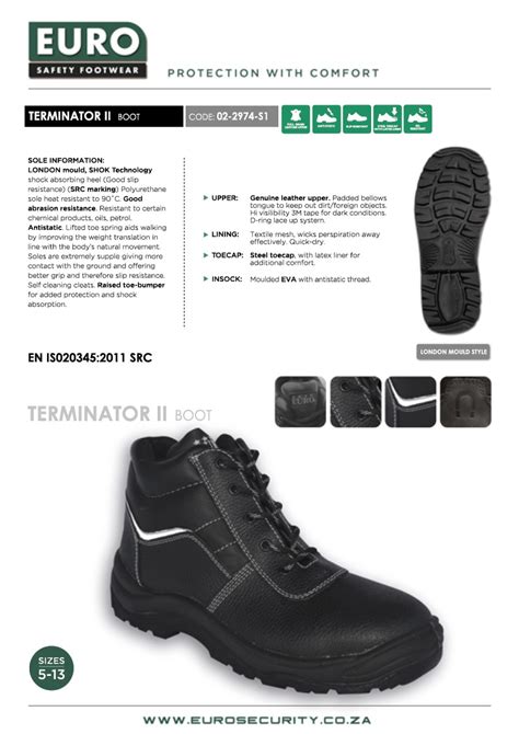 See more ideas about european shoes, mens outfits, footwear. EURO TERMINATOR II SAFETY BOOT - Euro - Footwear
