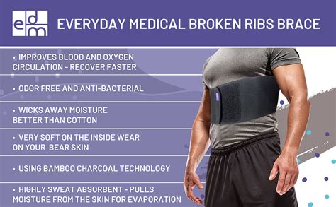 Everyday Medical Broken Rib Brace For Men And Women