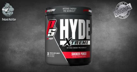 Hyde Xtreme Pre Workout 30 Servings By Prosupps Protonic Nutrition