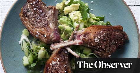 Nigel Slaters Grilled Lamb Cutlets With Crushed Avocado Recipe Food The Guardian