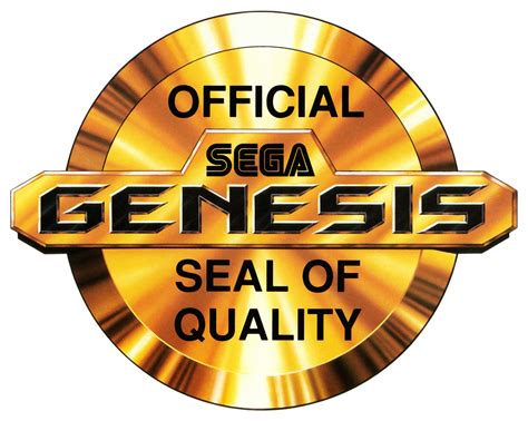 Sega Genesis Seal Of Quality Logo By Ringostarr39 On Deviantart