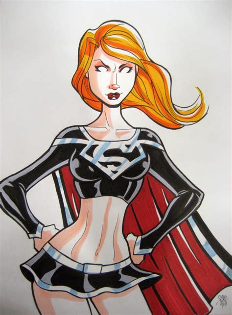 Dark Supergirl By Calslayton On Deviantart