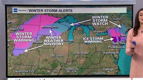 Winter Weather Alerts Affect 20 Million Across Northern Plains Midwest