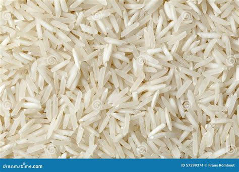 Raw Basmati Rice Stock Photo Image Of Nutritious Frame 57299374