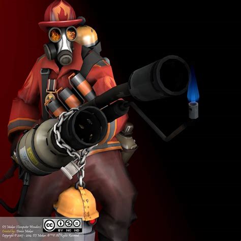 Sfm Tf2 Red Pyro C Steampic Pyromaniac By Denisemakar On Deviantart