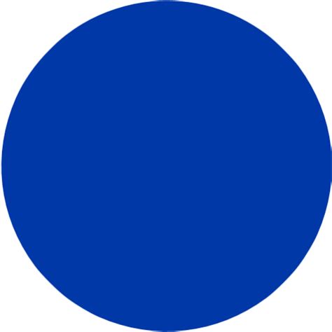 Royal Azure Blue Circle Icon Free Royal Azure Blue Shape Icons