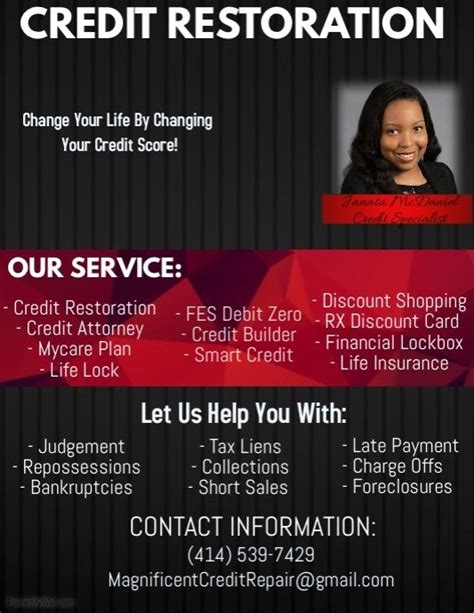 Copy Of Copy Of Business Conference Flyer Credit Repair Business