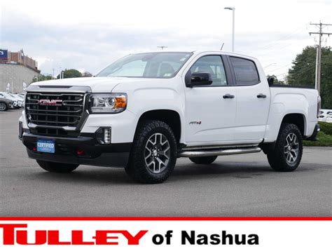 Pre Owned 2021 Gmc Canyon 4wd At4 Wleather Crew Cab 128 Crew Cab