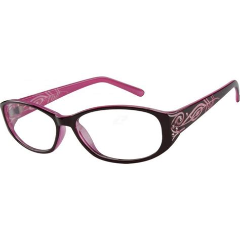 Purple Oval Glasses 269517 Zenni Optical Zenni Optical Glasses Eyeglasses Frames For Women
