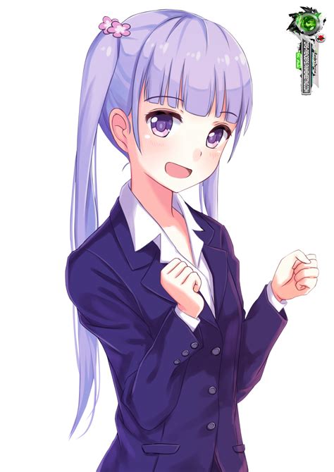 New Game Suzukaze Aoba Cute Adult Render Ors Anime Renders