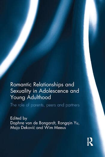 Romantic Relationships And Sexuality In Adolescence And Young Adulthoo