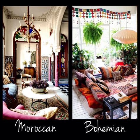 The Thin Line Between Moroccan And Bohemian Style My