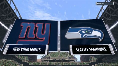 Giants vs seahawks highlights week 10 by all football news. MADDEN 17 GIANTS PLAYBOOK - H2H - Giants vs Seahawks - Why ...