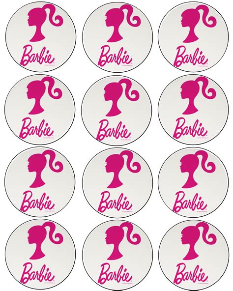 barbie cupcake toppers with images c34 barbie party decorations barbie theme party barbie