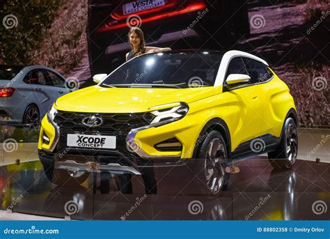Moscow Aug 2016 Vaz Lada Xcode Concept Presented At Mias Moscow