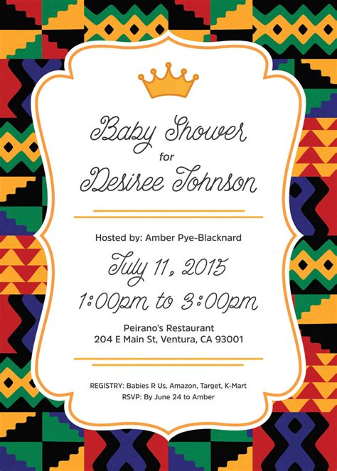 Join the leading showcase platform for art and design. Lisa Bun - African Prince Baby Shower Invitation