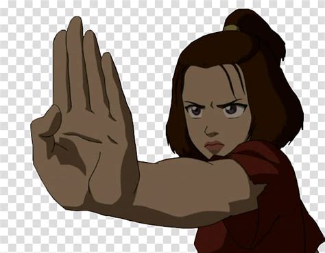 I also said to use spirit magic and make funny a funny background event to remind us of toph's blindness: Avatar The Last Airbender Suki transparent background PNG ...