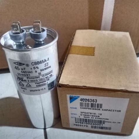 Promo Capacitor Kapasitor Ac Daikin Pk Ftv Cxv Uf Original