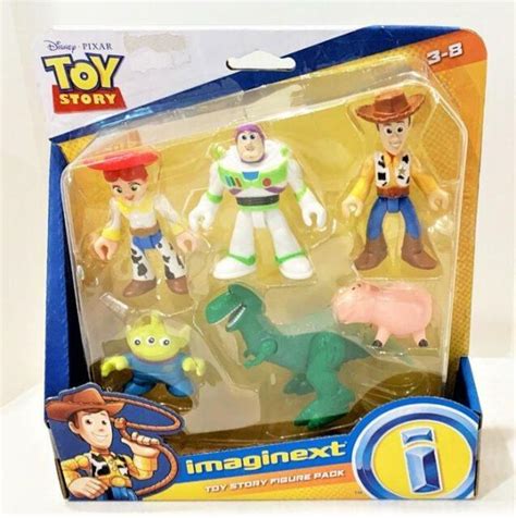 Imaginext Toy Story Figures 6 Pack Fisher Disney Pixar Misb For Sale