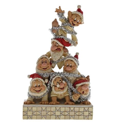 Jim Shore Disney Traditions Seven Dwarfs Christmas Pyramid Toyslife