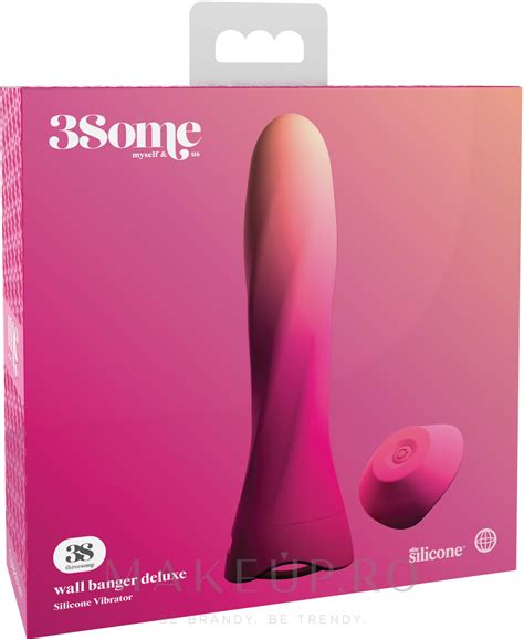 pipedream threesome wall banger deluxe pink vibrator cu ventuză înlocuibilă și telecomandă
