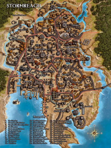 Fantasy City Map Fantasy Map Fantasy World Map