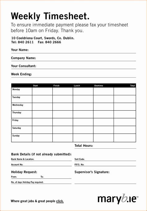 Timesheet Template Excel Free Letter Templates