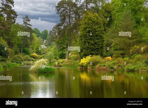 sculptures lakes ponds gardens and stunning colours and beautiful plants and trees at
