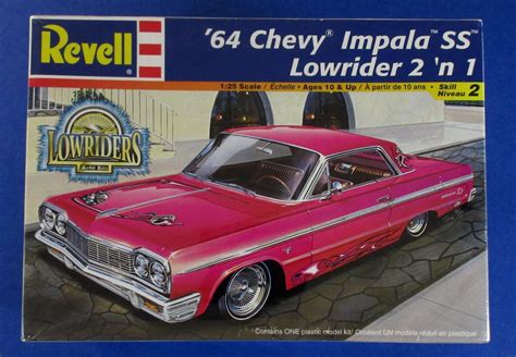 Revell 1964 Chevy Impala Ss 125 Scale 2in1 Model Kit 85 2574