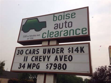 Maybe you would like to learn more about one of these? Boise Auto Clearance - Car Dealers - 5300 W Fairview Ave ...