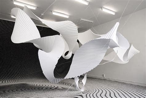 Richard Sweeney ‘paper Sculptures Paper Art Installation Paper