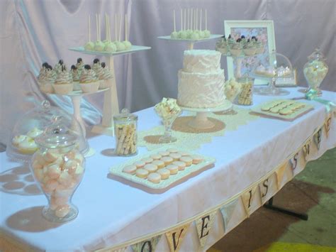 Sugar Siren Cakes Mackay Shabby Chic Wedding Dessert Buffet