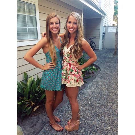 two pretty girls in sundresses [2] r pickone