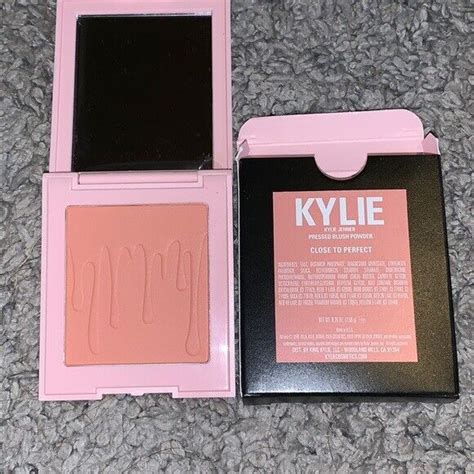 Kylie Jenner ~ Pressed Blush Powder ~ Close To Perfect ~ 026 Oz Boxed