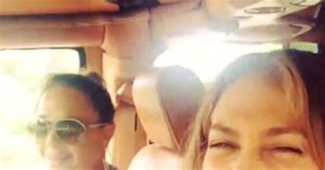 Jennifer Lopez Gets Caught Secretly Recording Leah Remini Dancing To